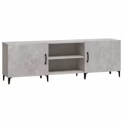 vidaXL Mobile Porta TV Grigio Cemento 150x30x50cm in Legno Multistrato - Vista aggiuntiva 2