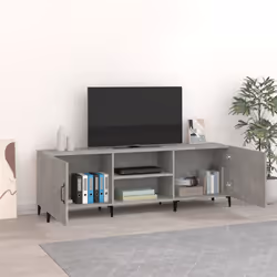 vidaXL Mobile Porta TV Grigio Cemento 150x30x50cm in Legno Multistrato - Vista aggiuntiva 3
