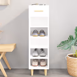 Questo scaffale per scarpe alla moda mantiene le scarpe ventilate e vi fa risparmiare tempo quando siete alla ricerca del vos ...