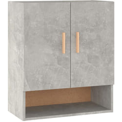 Vidaxl - Armadietto a Muro Grigio Cemento 60x31x70 cm Legno Multistrato