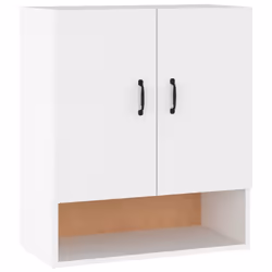 vidaXL Armadietto a Muro Bianco 60x31x70 cm in Legno Multistrato - Vista aggiuntiva 2