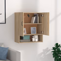 Armadietto a Muro Rovere Sonoma 60x31x70 cm Legno Multistratocod mxl 73149