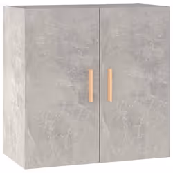 vidaXL Armadietto a Muro Grigio Cemento 60x30x60 cm Legno Multistrato - Vista aggiuntiva 2