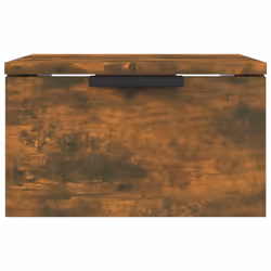 vidaXL Comodino a Muro Rovere Fumo 34x30x20 cm - Vista aggiuntiva 3