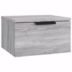 vidaXL Comodino a Muro Grigio Sonoma 34x30x20 cm - Vista aggiuntiva 2
