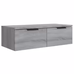 vidaXL Armadietto a Muro Grigio Sonoma 68x30x20cm in Legno Multistrato - Vista aggiuntiva 2