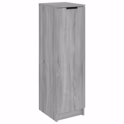 vidaXL Scarpiera Grigio Sonoma 30x35x100 cm in Legno Multistrato - Vista aggiuntiva 2