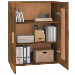 VidaXL 817393 scaffale Legno Quercia, Marrone - Vista aggiuntiva 4