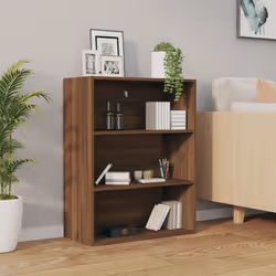 vidaXL Armadietto Pensile a Parete Rovere Marrone 69,5x32,5x90 cm - Vista aggiuntiva 3