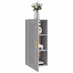VidaXL 817451 scaffale Legno Grigio - Vista aggiuntiva 4