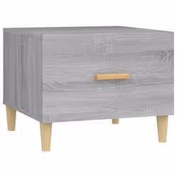 vidaXL Tavolino da Salotto Grigio Sonoma 50x50x40 cm Legno Multistrato - Vista aggiuntiva 2