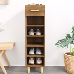 Questo scaffale per scarpe alla moda mantiene le scarpe ventilate e vi fa risparmiare tempo quando siete alla ricerca del vos ...