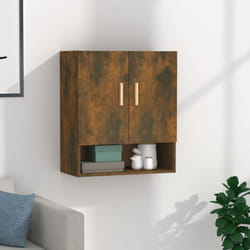 Vidaxl - Pensile da Cucina, Armadietto a Muro Rovere Fumo 60x31x70 cm in Legno Multistrato