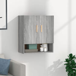 Pensile da Cucina, Armadietto a Muro Grigio Sonoma 60x31x70cm in Legno Multistrato vidaXL