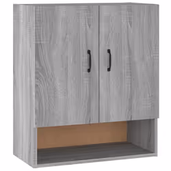 vidaXL Armadietto a Muro Grigio Sonoma 60x31x70cm in Legno Multistrato - Vista aggiuntiva 2