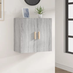 Vidaxl - Mobile Pensile Grigio Sonoma 60x30x60 cm Legno Multistrato