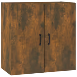 vidaXL Mobile Pensile Rovere Fumo 60x31x60 cm Legno Multistrato - Vista aggiuntiva 2