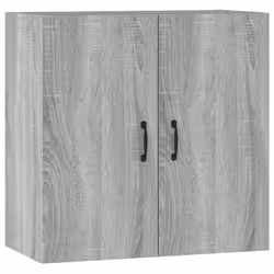 vidaXL Mobile Pensile Grigio Sonoma 60x31x60 cm in Legno Multistrato - Vista aggiuntiva 2