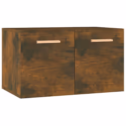vidaXL Mobile a Parete Rovere Fumo 60x36,5x35 cm in Legno Multistrato - Vista aggiuntiva 2