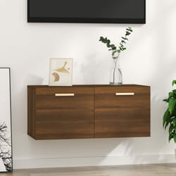 Pensile da Cucina, Armadietto a Muro Rovere Marrone 80x35x36, 5cm Legno Multistrato vidaXL