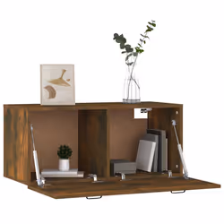 VidaXL 817606 scaffale Legno Quercia, Marrone - Vista aggiuntiva 4