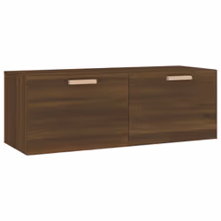 vidaXL Mobile Pensile Rovere Marrone 100x36,5x35 cm Legno Multistrato - Vista aggiuntiva 2