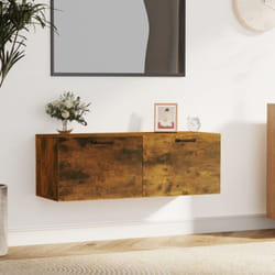 Vidaxl - Mobile Moderno, Mobile Pensile Rovere Fumo 100x36,5x35 cm Legno Multistrato 2065