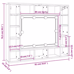 VidaXL 820450 arredo bagno