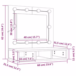 VidaXL 820455 arredo bagno