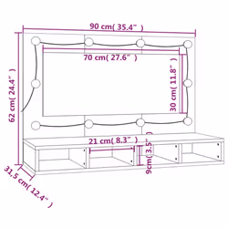 VidaXL 820457 arredo bagno