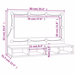 VidaXL 820458 arredo bagno