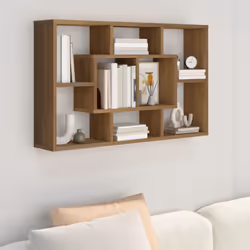 Questa elegante mensola a muro è splendida e di classe. È un'ottima opzione di stoccaggio e decorazione. Materiale di alta qu ...