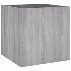 vidaXL Fioriera Grigio Sonoma 40x40x40 cm in Legno Multistrato - Vista aggiuntiva 2