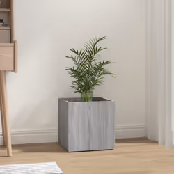 vidaXL Fioriera Grigio Sonoma 40x40x40 cm in Legno Multistrato - Vista aggiuntiva 3