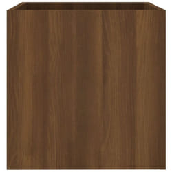 Vidaxl - Fioriera Rovere Marrone 40x40x40 cm in Legno Multistrato
