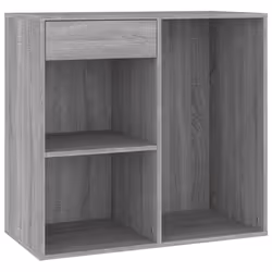 vidaXL Armadietto Cosmetici Grigio Sonoma 80x40x75cm Legno Multistrato - Vista aggiuntiva 2