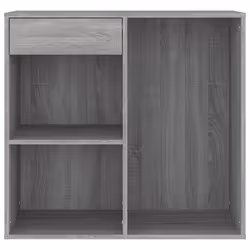 vidaXL Armadietto Cosmetici Grigio Sonoma 80x40x75cm Legno Multistrato - Vista aggiuntiva 3
