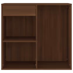 vidaXL Armadietto per Cosmetici Rovere Marrone 80x40x75 cm in Legno - Vista aggiuntiva 3