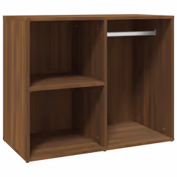 vidaXL Armadietto Cosmetici Rovere Marrone 80x40x65 cm in Legno - Vista aggiuntiva 2
