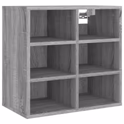 vidaXL Scarpiera Grigio Sonoma 52,5x30x50 cm - Vista aggiuntiva 3