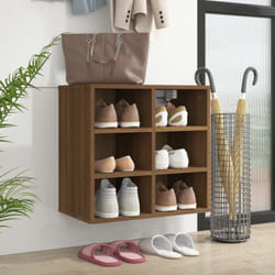 Vidaxl - Scarpiera Rovere Marrone 52,5x30x50 cm