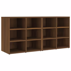 vidaXL Scarpiere 2 pz Rovere Marrone 52,5x30x50 cm - Vista aggiuntiva 2