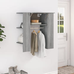 vidaXL Scaffale Ingresso Rovere Sonoma 97,5x37x99 cm Legno Multistrato