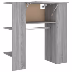 vidaXL Scaffale Ingresso Rovere Sonoma 97,5x37x99 cm Legno Multistrato - Vista aggiuntiva 2