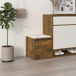 Vidaxl - Cassetto Contenitore Rovere Fumo 40,5x40x40cm Legno Multistrato
