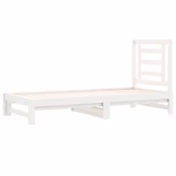 VidaXL 3108603 divano Divano letto Bianco - Vista aggiuntiva 4
