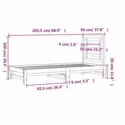 VidaXL 3108603 divano Divano letto Bianco - Vista aggiuntiva 8