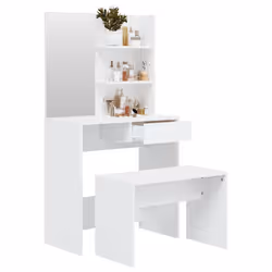 VidaXL 3114143 toletta e set da toletta - Vista aggiuntiva 4