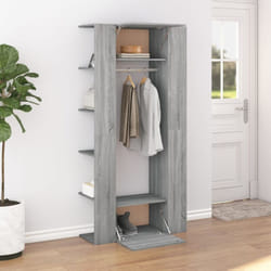 Mobili da Corridoio 2 pz Grigio Sonoma in Legno Multistrato Vidaxl 9327
