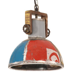 Lampada Sospesa Industriale 25 w Multicolore Rotonda 30 cm E27 Vidaxl 294287